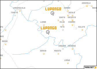 map of Lupongo