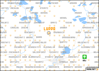 map of Luppa