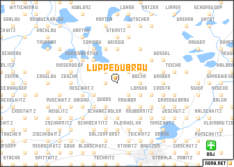 map of Luppedubrau