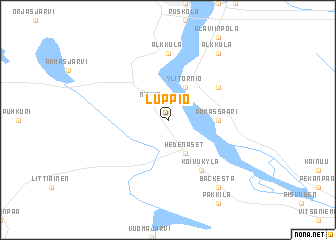 map of Luppio