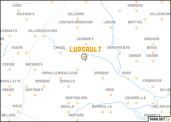 map of Lupsault