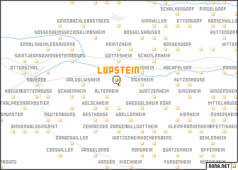 map of Lupstein