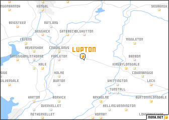 map of Lupton