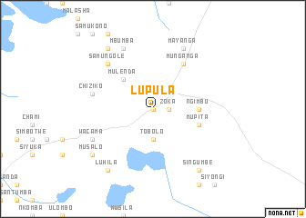 map of Lupula