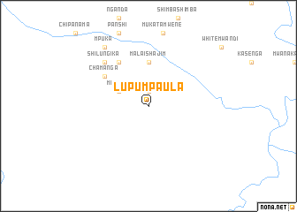 map of Lupumpaula