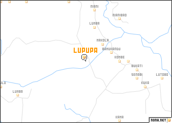 map of Lupupa