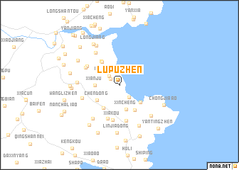 map of Lupuzhen