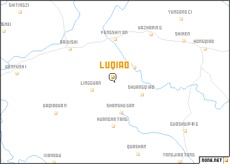map of Lüqiao