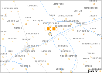 map of Lüqiao