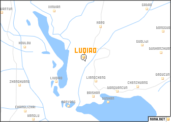 map of Luqiao