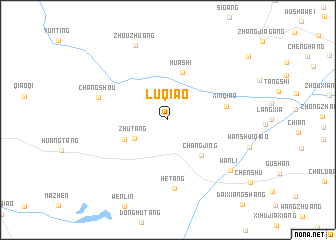 map of Luqiao