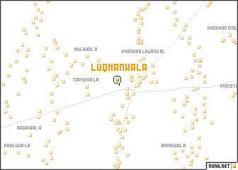 map of Luqmānwāla