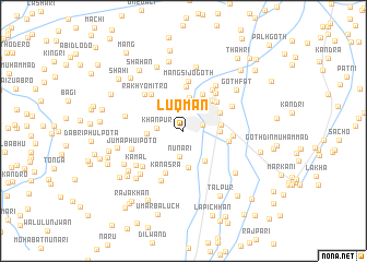 map of Luqmān