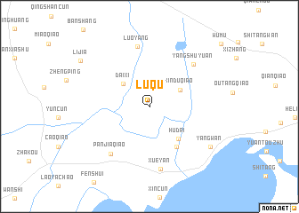 map of Luqu