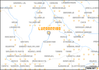 map of Lurá Arriba