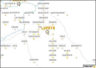 map of Lurata