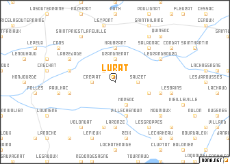 map of Lurat