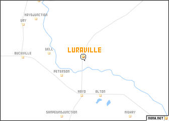 map of Luraville