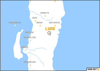 map of Lura