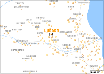 map of Lūrdan