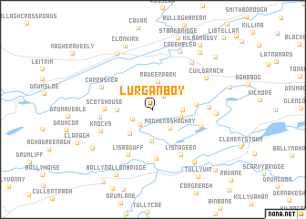 map of Lurganboy