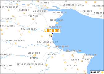 map of Lurgan