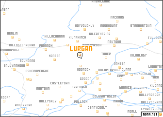 map of Lurgan