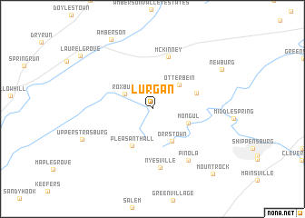 map of Lurgan