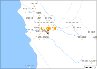 map of Luriama