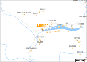 map of Lūrīānī