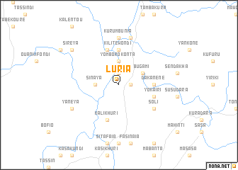 map of Luria