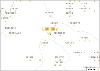 map of Luribay