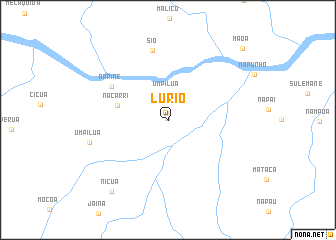 map of Lúrio