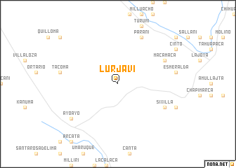 map of Lurjavi