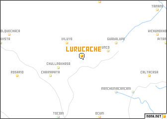 map of Lurucache