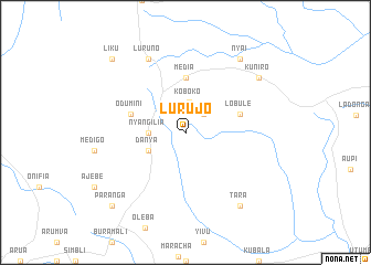 map of Lurujo