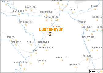 map of Lusaghbyur