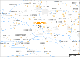 map of Lusagyugh