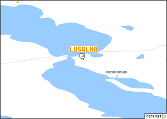 map of Lusalma