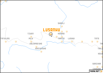 map of Lu-san-wu
