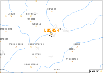 map of Lusasa