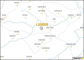 map of Lusasa
