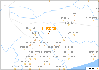 map of Lusasa