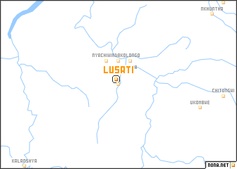 map of Lusati