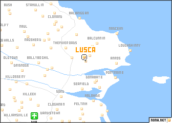 map of Lusca