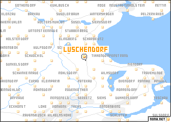 map of Luschendorf