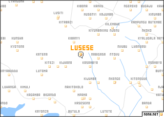 map of Lusese