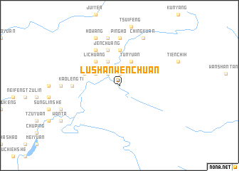 map of Lu-shan-wen-ch\