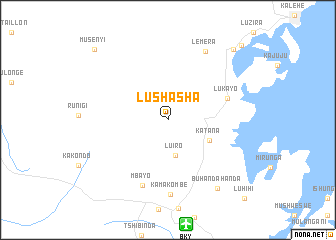 map of Lushasha