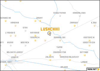 map of Lushchiki